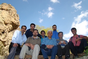 <br />First Row: Rohollah Soleyman - Mojtaba Amini - Dr. Mehran Kurdtabaar <br />Second Row: Mahdi Akhlaghi - Behzad Faraji - Prof. Ali Purjavadi - Dr. Mohsen Adeli - Dr. Ghassem Rezanezhad