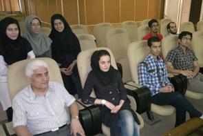 <br />Group meeting;Fall 2012, Dr pourjavadi, Alizade, Nazari, Hosseini, Mazaheri, Doroodian, Jokar, Nourani