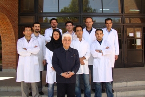 <br />First Row: Dr. Mehran Kurdtabar - Behzad Faraji - Rohollah Soleyman - Mahmood Fakoorpour - Mehdi Akhlaghi<br /> Second Row: Dr. Hossein Ghasemzadeh - Morassaa Samadi - Navid Nikooseresht - Alireza Shirazi<br /> Third Row: Prof. Ali Pourjavadi